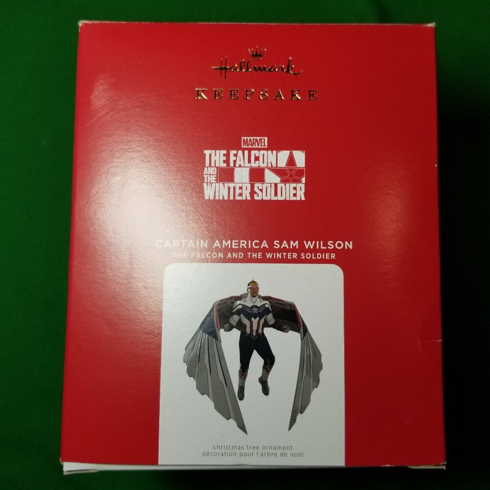 Hallmark Keepsake 2021 Captain America Falcon Winter Soldier Sam Wilson Marvel